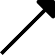 Icon für Effizienz - stilisiertes Zahnrad oder Uhr, symbolisiert schnelle und effektive Dienstleistungen von ArcheNea Immobilien